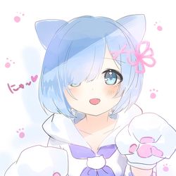 This is a pixiv picture whose title is レムrkgk.