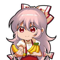 This is a pixiv picture whose title is 东方Project-藤原妹红.