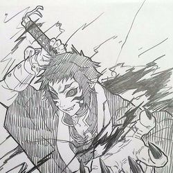 This is a pixiv picture whose title is 桃パイセン.