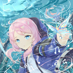 This is a pixiv picture whose title is 蓝毒.