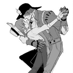 This is a pixiv picture whose title is 【ててご】ツイッタらくがき2【ノトエマ】.