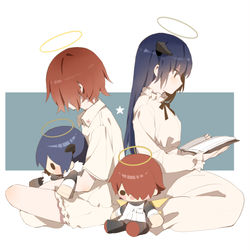 This is a pixiv picture whose title is 19年双天使合集！.