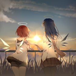 This is a pixiv picture whose title is *✧⁺˚⁺ପ(๑･ω･)੭ु⁾⁾.