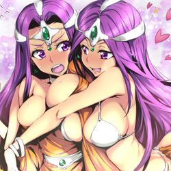This is a pixiv picture whose title is マーニャ、ミネア.