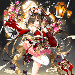 This is a pixiv picture whose title is 甲斐姫.