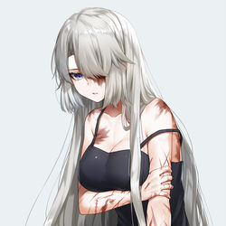 This is a pixiv picture whose title is 私は醜い.