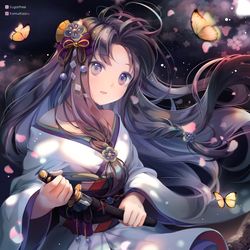 This is a pixiv picture whose title is 濃姬.