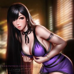 This is a pixiv picture whose title is Tifa.