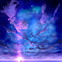 This is a pixiv picture whose title is 見送り.