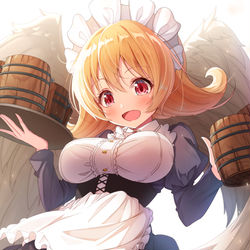 This is a pixiv picture whose title is メイドリーちゃん.
