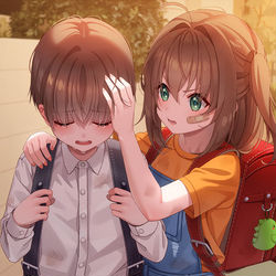 This is a pixiv picture whose title is 成長.
