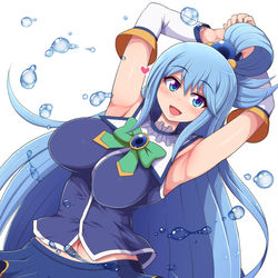 This is a pixiv picture whose title is アクア様.
