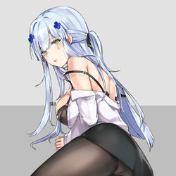 This is a pixiv picture whose title is HK416 オフィスルック.