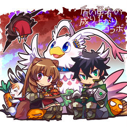 This is a pixiv picture whose title is セブスト盾コラボですぞ！.