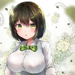 This is a pixiv picture whose title is 🍀.