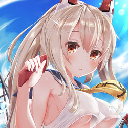 This is a pixiv picture whose title is 綾波.