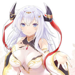 This is a pixiv picture whose title is 運命の悪魔.