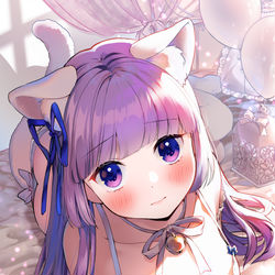 This is a pixiv picture whose title is にゃんこSUMIRE.