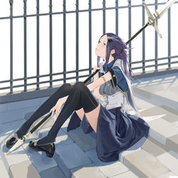 This is a pixiv picture whose title is ひといき.