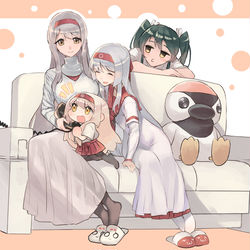 This is a pixiv picture whose title is 翔鶴家2020.