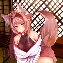 This is a pixiv picture whose title is きつねさん.