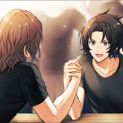 This is a pixiv picture whose title is 【グラ腐ル】ランジクlog④.