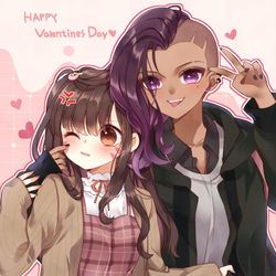 This is a pixiv picture whose title is ❤バレンタインデー❤.
