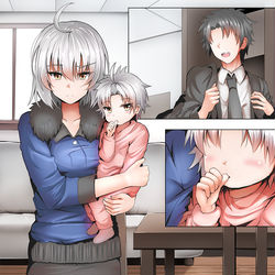 This is a pixiv picture whose title is ジャンヌママ[オルタ] Chapter 1.
