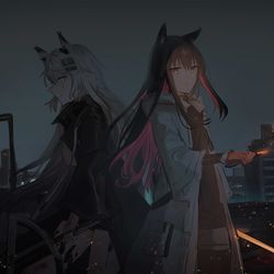 This is a pixiv picture whose title is 🐺.