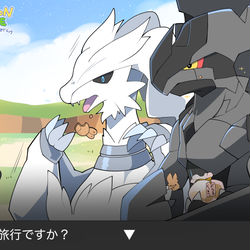 This is a pixiv picture whose title is 追加ポケモンにとつげき.