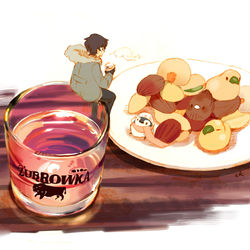 This is a pixiv picture whose title is ズブロッカ.
