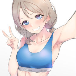 This is a pixiv picture whose title is Calvin Kleinの下着.