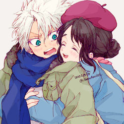 This is a pixiv picture whose title is 【日雛】「お待たせ」.