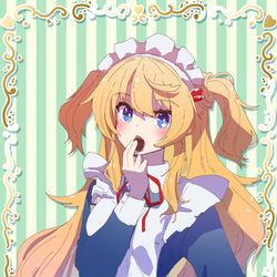This is a pixiv picture whose title is まず味見をします.