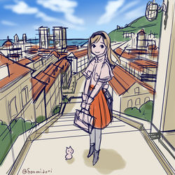 This is a pixiv picture whose title is 練習らくがき.