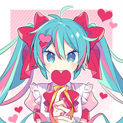 This is a pixiv picture whose title is ♥.