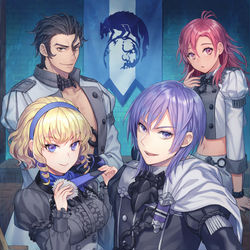 This is a pixiv picture whose title is 灰狼の学級.