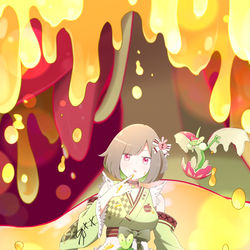 This is a pixiv picture whose title is キョダイカンロ.