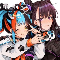 This is a pixiv picture whose title is なぎこさんとかおるっち.