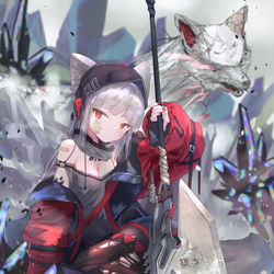 This is a pixiv picture whose title is フロストリーフ.