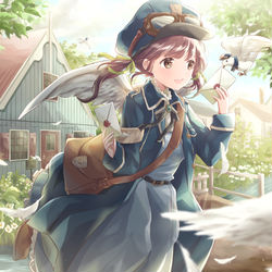 This is a pixiv picture whose title is 郵便でーす！.