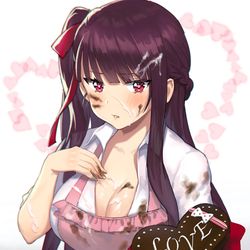 This is a pixiv picture whose title is バレンタインデー♥.