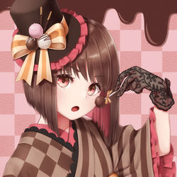 This is a pixiv picture whose title is チヨコレヰト.