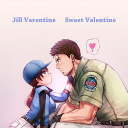 This is a pixiv picture whose title is クリジル・バレンタイン.
