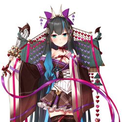This is a pixiv picture whose title is 御城プロジェクト：RE [バレンタイン]高島城.