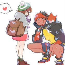 This is a pixiv picture whose title is ポケモン剣盾つめ.
