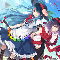 This is a pixiv picture whose title is 【東方CB】天よりの使者.
