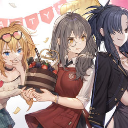 This is a pixiv picture whose title is ドールズフロントライン Valentine.