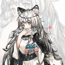 This is a pixiv picture whose title is 初雪.