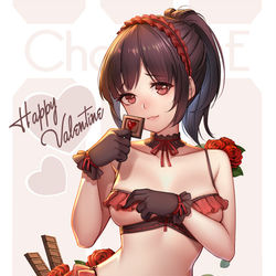 This is a pixiv picture whose title is ハッピーバレンタインデー 2020.